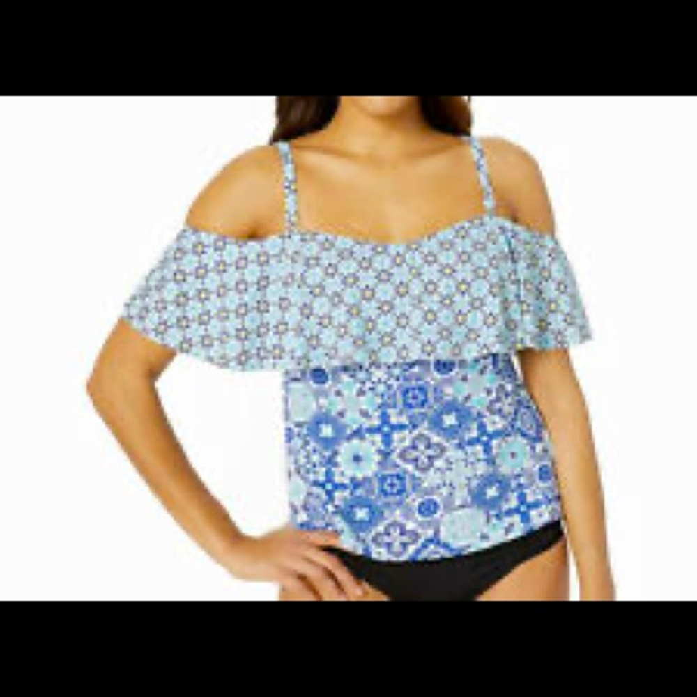 24& Ocean Tankini Top Only